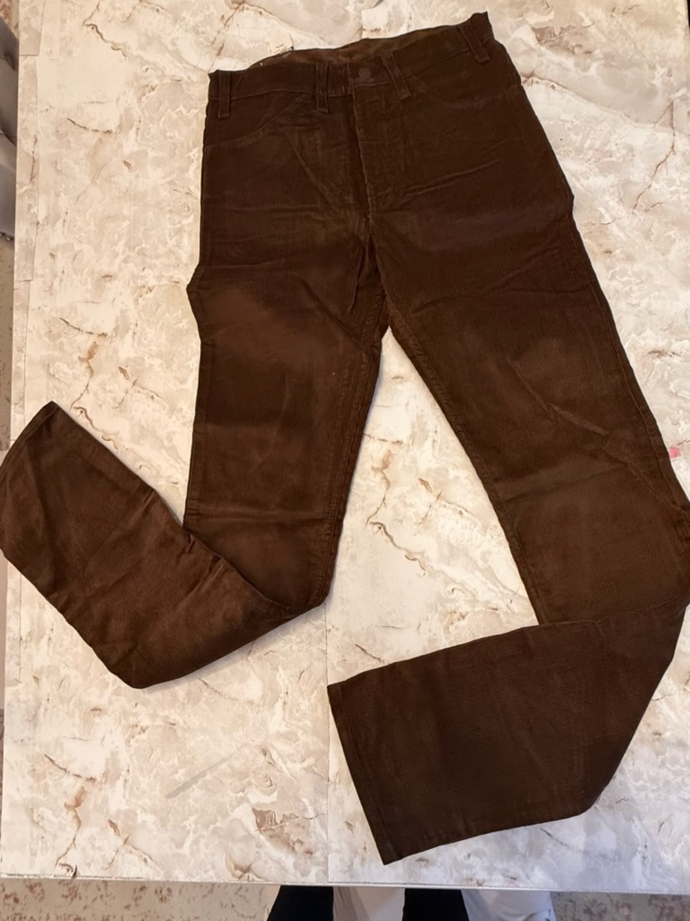 Brown Corduroy Pants vintige levis